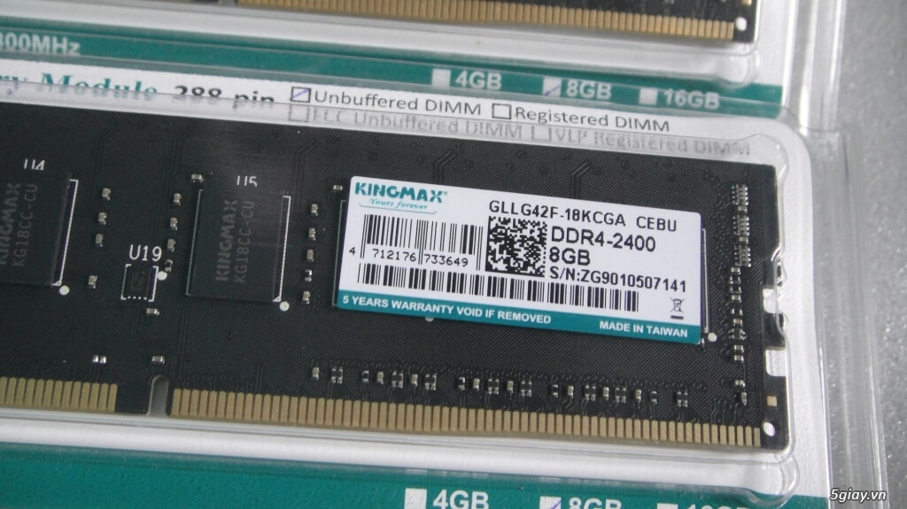 RAM DDR4 Kingmax 8GB (2400)